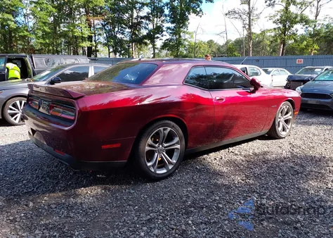 2020 Dodge Challenger R/T из США, поврежденный, VIN 2C3CDZBT9LH124804